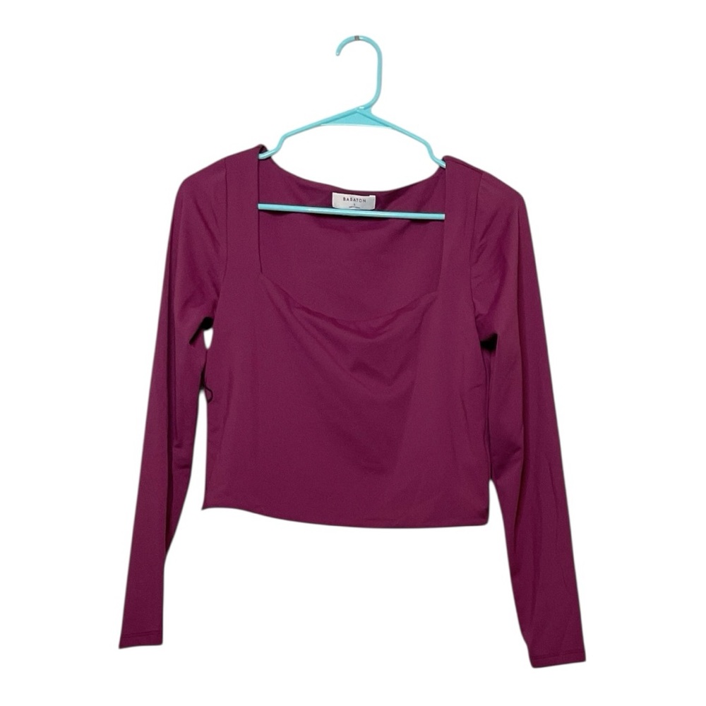 Women’s Artizia Babaton Contour Squareneck long sleeve, size large